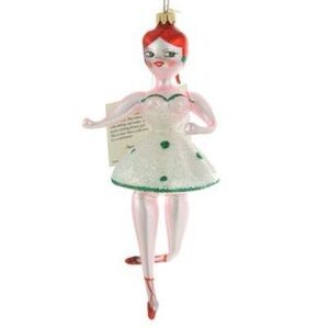 Twinkle Toes Christopher Radko ballerina ornament